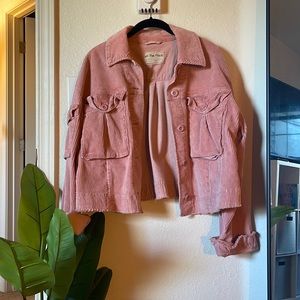 Free People Pink Jacket